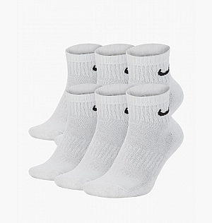 Шкарпетки Nike Everyday Cushioned Training Ankle Socks 6PR White SX7669-100