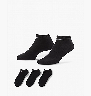 Носки Nike U Nk Everyday Cush Ns (3 пары) Black Sx7673-010