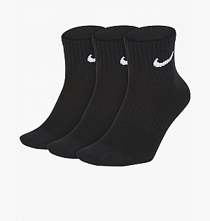 Шкарпетки Nike U Nk Everyday Ltwt Ankle 3Pr Black SX7677-010
