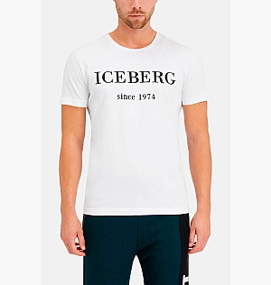 Футболка Iceberg Heritage Logo T Shirt White F014-6301-1342