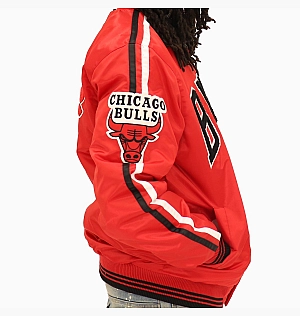 Куртка Starter Chicago Bulls Nba Varsity Satin Jacket Red LS13R460-RED