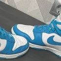 Кросівки чоловічі Nike Dunk High Retro White/Light Blue DD1399-400