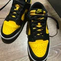 Кроссовки мужские Nike Dunk Low Yellow/Black FZ4618-001