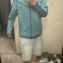Толстовка чоловіча Nike Nsw Tch Flc Hoodie Fz Wr Turquoise Cu4489-381