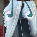 Детские кроссовки Nike Dunk Low Gs Light Blue/White FD1232-002