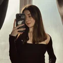 Топ женский H&M Square-Neck Crop Top Black 1189031002