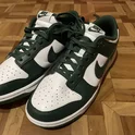 Кроссовки мужские Nike Dunk Low White/Green DD1391-101