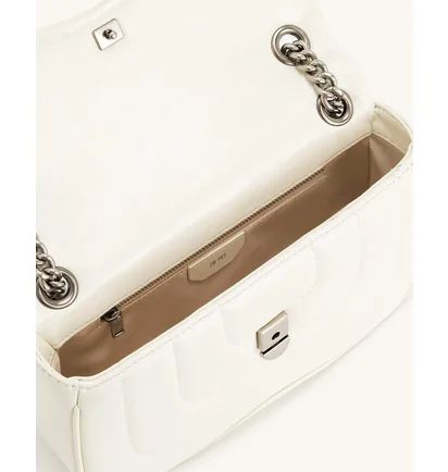 Сумка жіноча JW PEI Tina Quilted Chain Crossbody White BB2023BG74154JWP