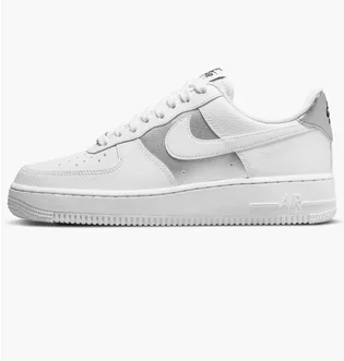 Nike Air Force 1 ホワイト シルバー ᐉ Кросівки жіночі Nike Air Force 1 Low 07 White Metallic Silver
