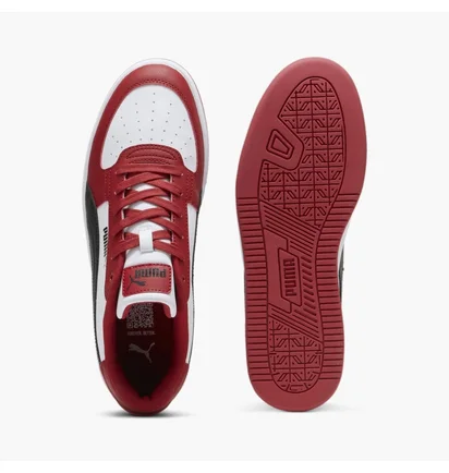 Кроссовки унисекс Puma Caven 2.0 White/Red 392290-23
