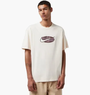 Футболка мужская Nike Max90 Swoosh T-Shirt Beige FD1298-838
