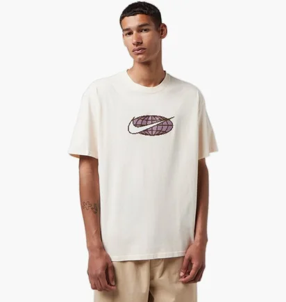 Футболка мужская Nike Max90 Swoosh T-Shirt Beige FD1298-838