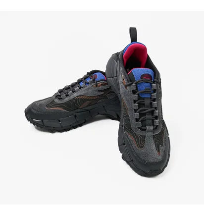 Кроссовки мужские Reebok Zig Kinetica 2.5 Edge Cordura Black 100033180