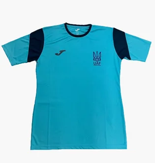 Футболка чоловіча Joma Uaf Blue 102741.013-AFU