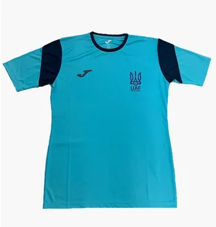 Футболка мужская Joma Uaf Blue 102741.013-AFU