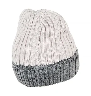 Шапка унисекс Jeep Twisted Tricot Hat J22W White/Grey O102602-J872