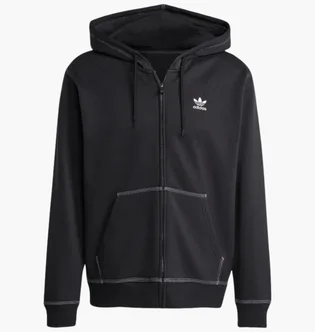 Толстовка чоловіча Adidas Essentials Trefoil Black JW0969