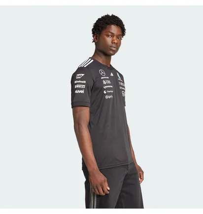 Футболка чоловіча Adidas Mercedes-Amg Black JW5361