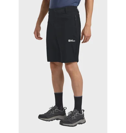 Шорти чоловічі Jack Wolfskin Hikeout Black A63930-6000