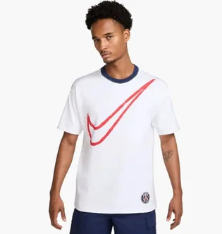 Футболка мужская Nike Psg Oversized Swoosh Tee White HQ0770-100