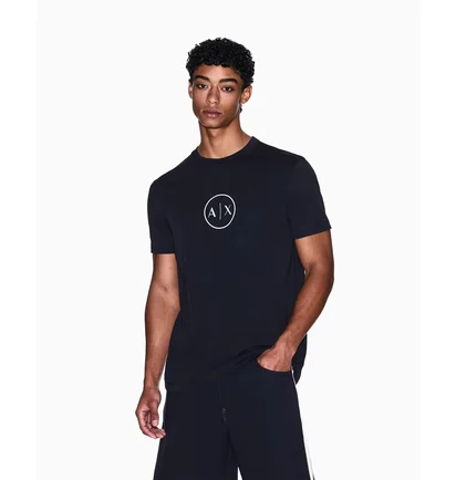 Футболка чоловіча ARMANI Regular Fit Black XM001853-UB101