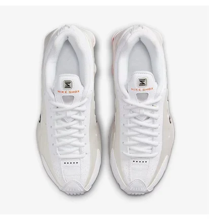 Кросівки дитячі Nike Shox R4 Big Kids Shoes White CW2626-102