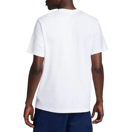 Футболка чоловіча Nike T-Shirt Psg M Nk Swoosh Tee White FD1040-100