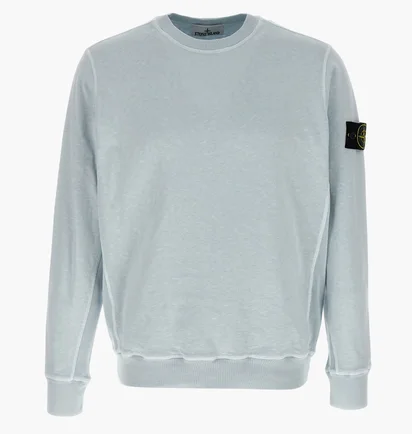 Свитшот мужской Stone Island Blauw Light Blue K1S156100020-S0060-V0141