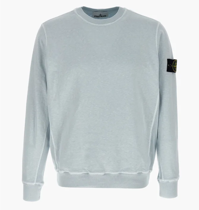 Свитшот мужской Stone Island Blauw Light Blue K1S156100020-S0060-V0141