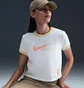 Футболка женская Nike Sportswear Club Moto Tee White HQ1707-100