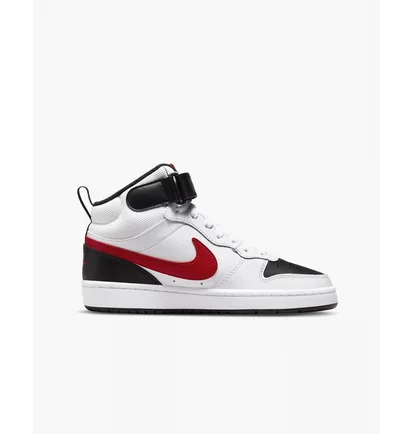 Кроссовки детские Nike Court Borough Mid 2 White CD7782-110