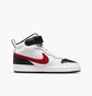 Кроссовки детские Nike Court Borough Mid 2 White CD7782-110