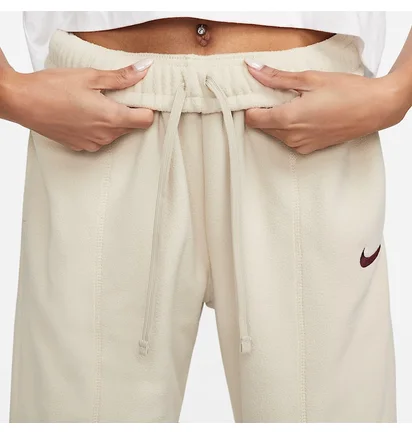 Штани жіночі Nike Nsw Fleece High Oversized Beige FB8973-206