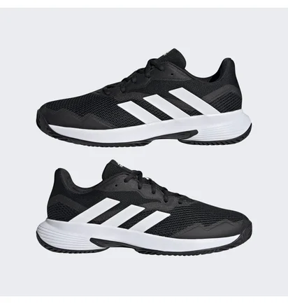 Кроссовки мужские Adidas Courtjam Control Tennis Shoes Black Gw2554