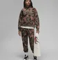 Худи женское Jordan Artist Series Fleece Pullover Hoodie Brown DX0387-274