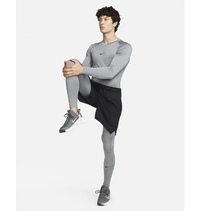 Лонгслів чоловічий Nike Pro MenS Dri-Fit Tight Long-Sleeve Fitness Top Grey FB7919-084