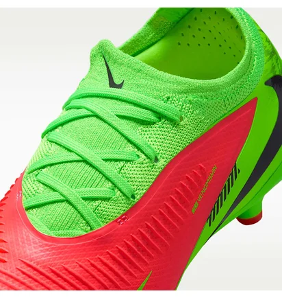 Бутси дитячі Nike Jr. Phantom 6 Low Pro Erling Haaland Big Kids Multi- Ground Soccer Cleats Green/Pink HQ2047-603