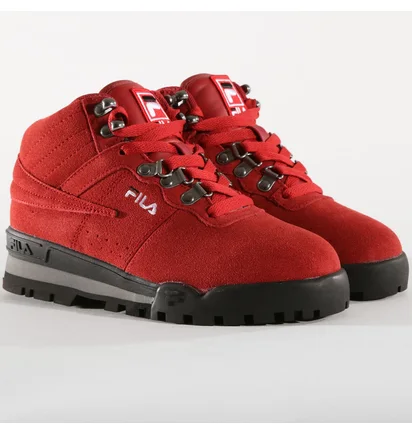 Кроссовки детские Fila Fitness Hiker Mid Wmns Pompeian Red 1010435-4Vk