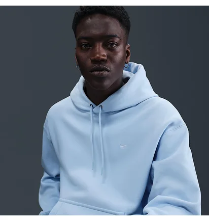 Худі чоловіче Nike Solo Swoosh Light Blue HV1082-441