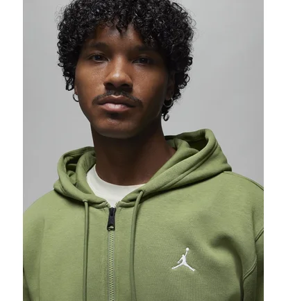 Толстовка мужская Air Jordan Essentials Full-Zip Fleece Hoodie Green FJ7771-340