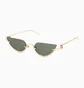 Солнцезащитные очки женские GUCCI Grey/Gold GG1603S-001-53