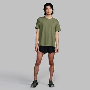 Футболка чоловіча Saucony Endorphin Short Sleeve Olive SAM800394-OV