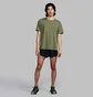 Футболка мужская Saucony Endorphin Short Sleeve Olive SAM800394-OV