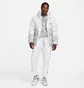 Куртка чоловіча Nike M Nk Sf Wr Pl-Fld Hd Jkt White/Grey Dr9605-100