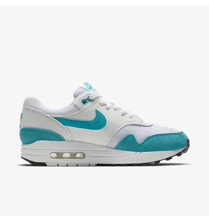 Кросівки жіночі Nike Air Max 1 Wmns White/Turquoise 319986-117