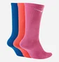 Шкарпетки жіночі Nike Everyday Plus Multi (3 пари) Dc7537-902