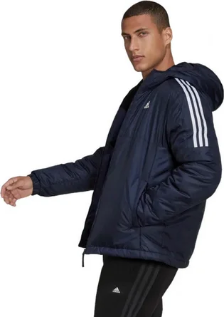 Куртка чоловіча Adidas Essentials Insulated Hooded Jacket Blue GT9165