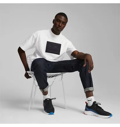 Футболка чоловіча Puma Bmw M Motorsport Statement Logo Tee White 621080-02