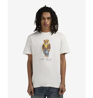 Футболка мужская Polo Ralph Lauren Bear White 710P04985001