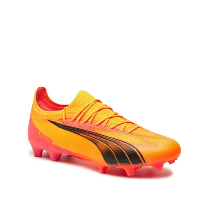 Бутсы мужские Puma Ultra Ultimate Fg/Ag Orange/Red 107744-03